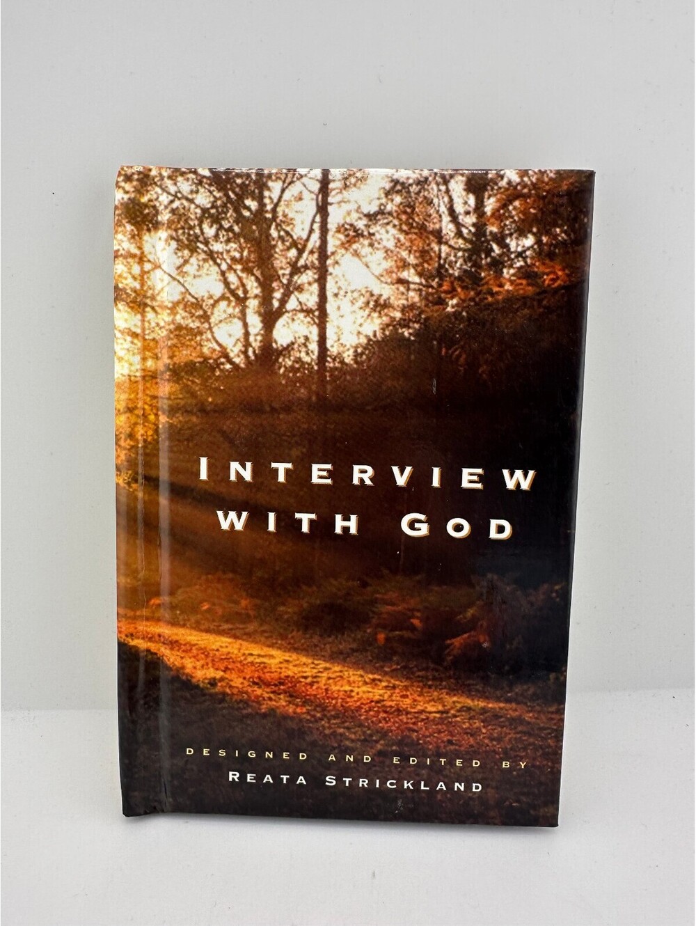 Interview with God Reata Strickland Hardcover Gift Book